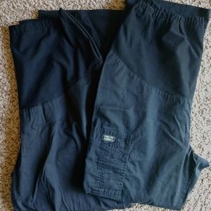 Cherokee maternity scrub pants - 2 pair